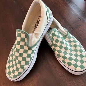 Vans slip on loafers